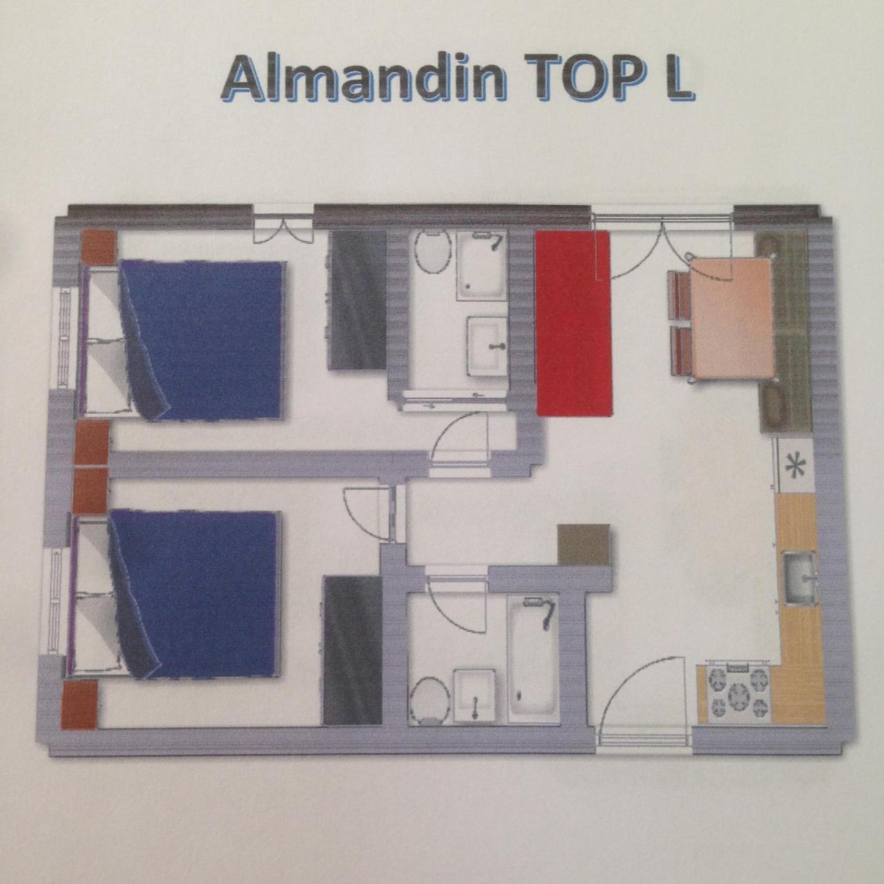 Almandin Apartments Ischgl Bagian luar foto